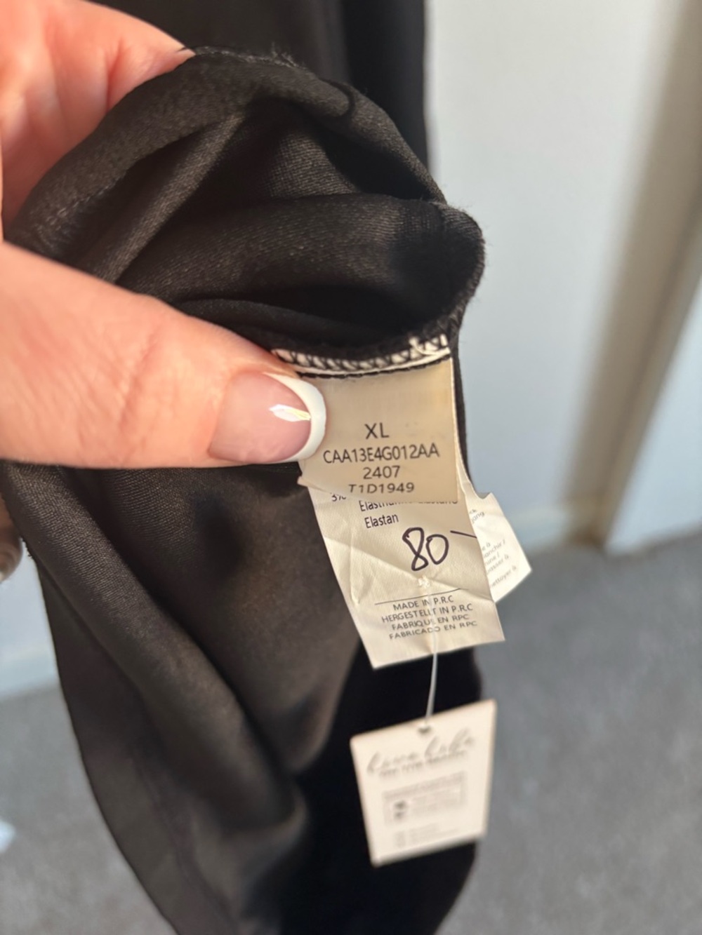 Black Sleeveless Cutout Wide-Leg Jumpsuit NWT - Picture 7 of 8